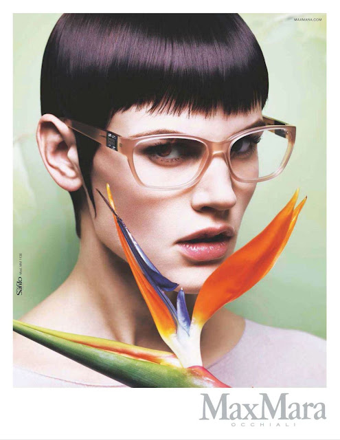 Max Mara Eyewear, campaña primavera verano 2012