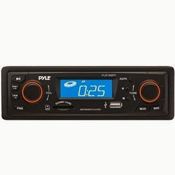  Pyle PLR18MPF In-Dash AM/FM-MPX Receiver MP3 Playback with USB/SD Card