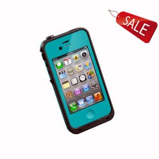 LifeProof Case for iPhone 4/4S - Retail Packaging - Teal
