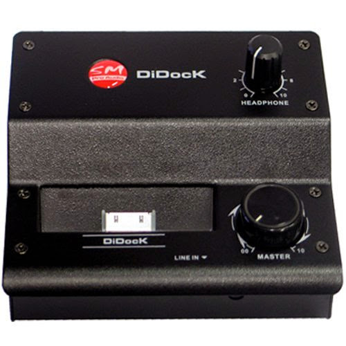  SM Pro Audio Black DIDock Docking Station DI for Portable Player