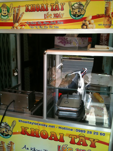 Bếp chiên máy cắt và xe khoai tây lốc xoáy trọn bộ giá rẻ nhất Tp.HCM chỉ 5.4Tr - 4