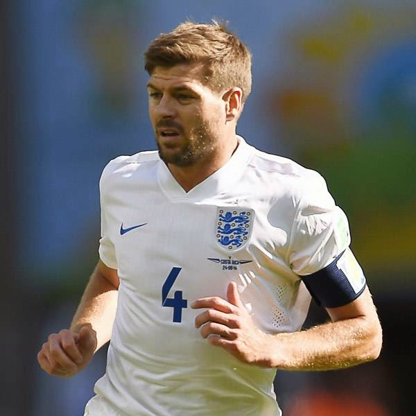  Gerrard, 34, led England at the World Cup where they bowed out in the group stage. The Liverpool midfielder said he had "agonised" over the decision since returning from Brazil. 