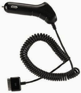  AT & T Car Charger with USB Port for Apple iPhone 4