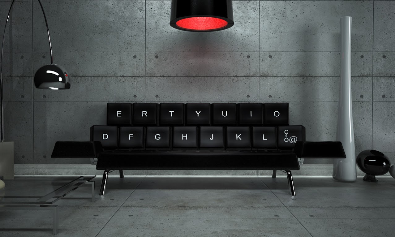 ＊義大利品牌 ZO-loft 鍵盤沙發：QWERTY SOFA！ 1