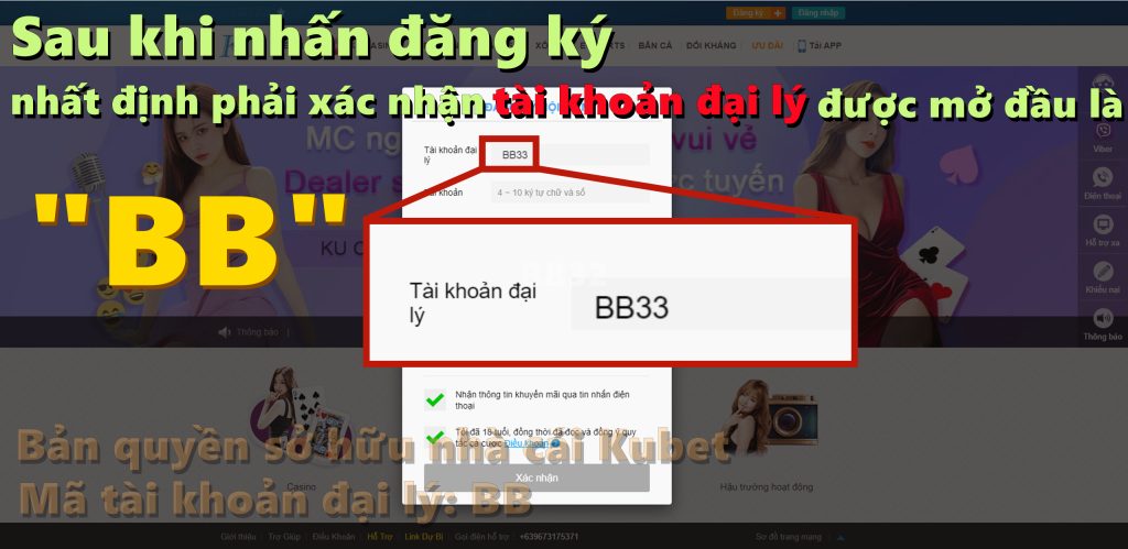 Đại lý BB của nhà cái Kubet