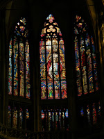 Glas-in-lood - St Vitiskatherdraal - schip.JPG