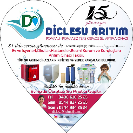 Dicle Su arıtma logo