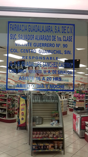 Farmacia Guadalajara, Nicolás Bravo 77C, Zona Centro, 81400 Guamúchil, Sin., México, Farmacia | SIN
