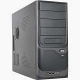  APEX PC-375 ATX Mid Tower 300W 4 1 (4) Bays USB Audio FAN C2D System Cabinet - Black