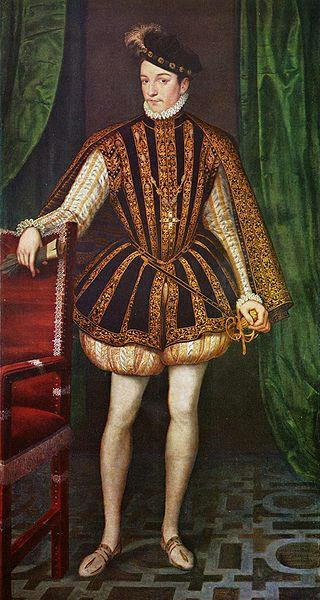 François Clouet - Portrait of Charles IX of France