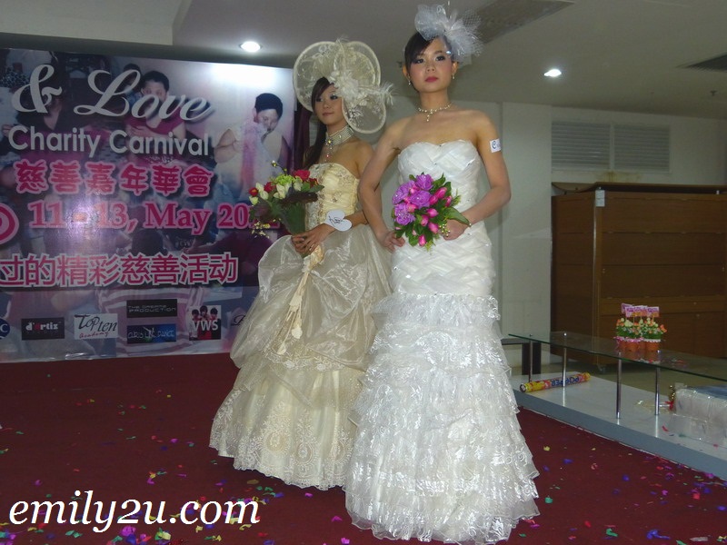 wedding dress catwalk show