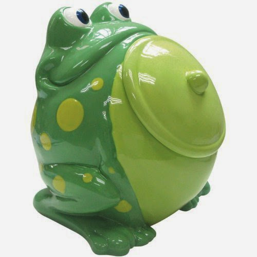  Westland Giftware Kookie Jars Frog Cookie Jar, 8-Inch