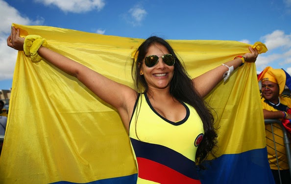 Colombia-Fan FIFA 2014 World Cup - The Highlights Run Ride Dive Home