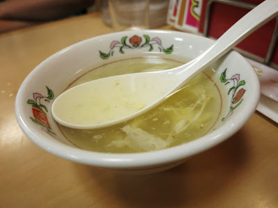 チャーハンに付属のスープ