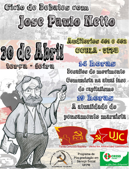 Ciclo De Debates Com Jose Paulo Netto Pcb Partido Comunista Brasileiro
