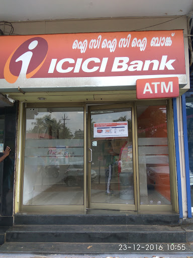 ICICI Bank Puzhakkal - Branch & ATM, P V K Complex, Amalanagar, Puzhakkal, Kerala 680555, India, Automobile_Loan_Agency, state KL