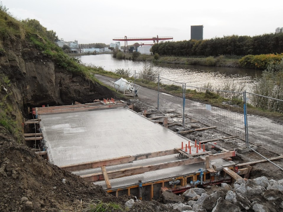 L085 Avelgem - Spiere (Trimaarzate) pour discuter des travaux de renouvellement (L85) Guldensporenpad%2B092