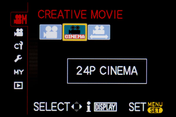 GH2 Cinema 1080/24p setting GH2 Cinema 1080/24p setting
