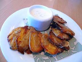 Gruner, alpine food, fried smashed fingerling potatoes, Portland restaurant