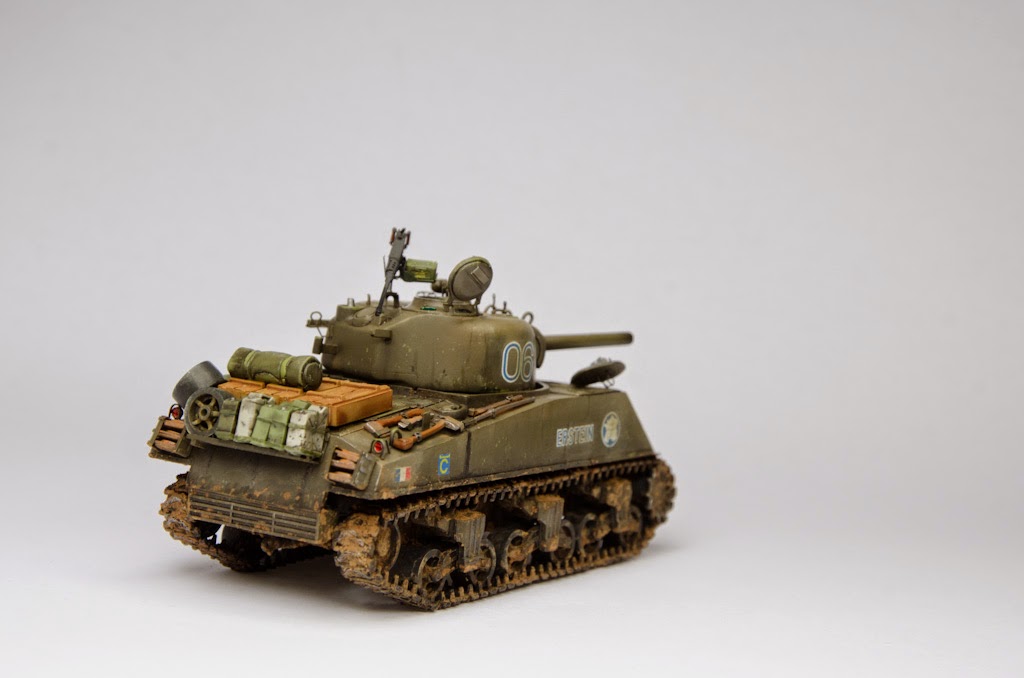 M4 Sherman Eduard 1/72e FINI M4-12