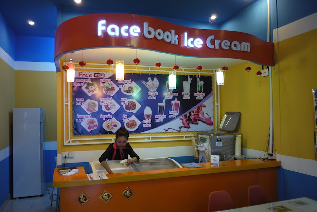 inside the Facebook Ice Cream store