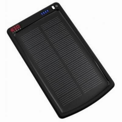  EZOPower Solar Charger w/ 3000MAH Lithium Polymer Battery Cellphone / iPhone / iPod / MP3 / Kindle / Sony PSP / Nintendo DS / GPS