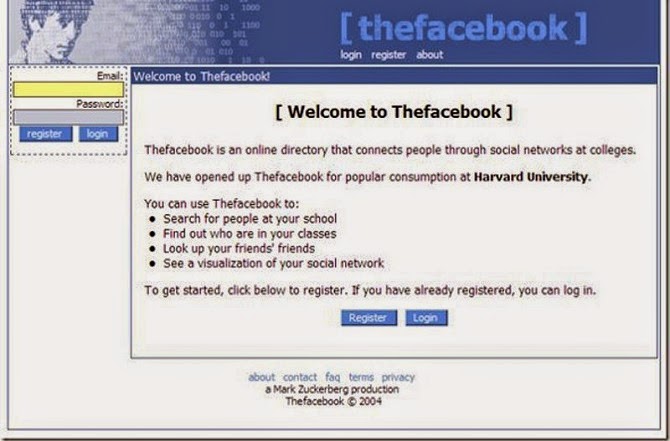 Lịch sử 11 năm của Facebook qua hình ảnh