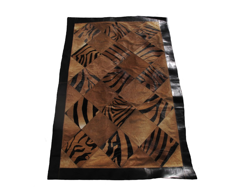 The Patchwork Cowhide Rug or Carpet