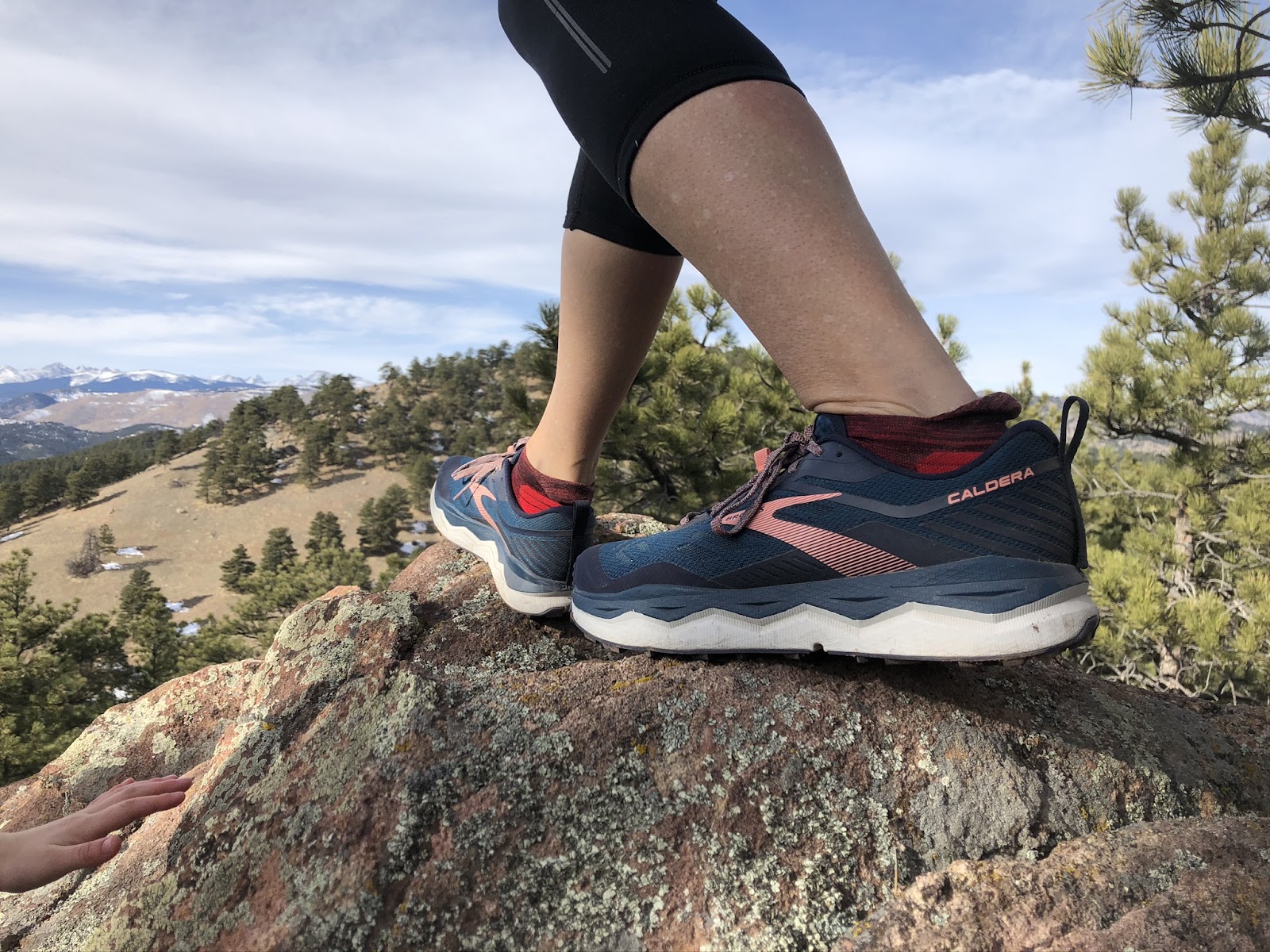 brooks caldera trail running shoes