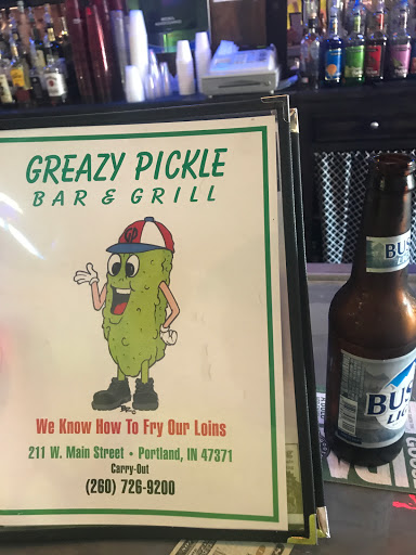 Bar & Grill «Greazy Pickle», reviews and photos, 211 W Main St, Portland, IN 47371, USA
