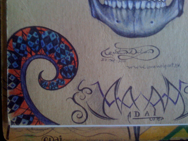Dibujo de Calavera Dibujo de Calavera