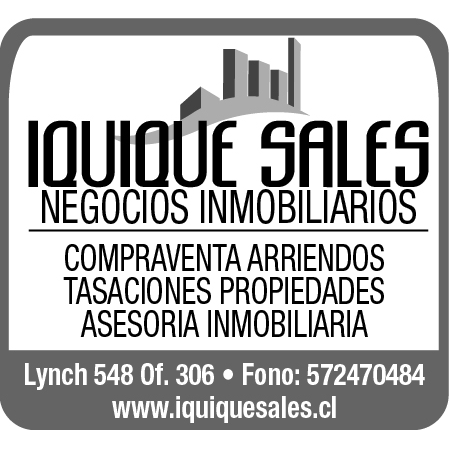 Iquique Property Sales, Patricio Lynch 548, Of. 306 Edificio Galeria Lynch Iquique, Región de - Tarapacá, Iquique, Región de Tarapacá, Chile, Promotor inmobiliario | Tarapacá
