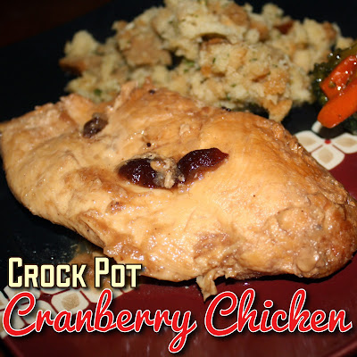 EmilyCanBake: Crock Pot Cranberry Chicken