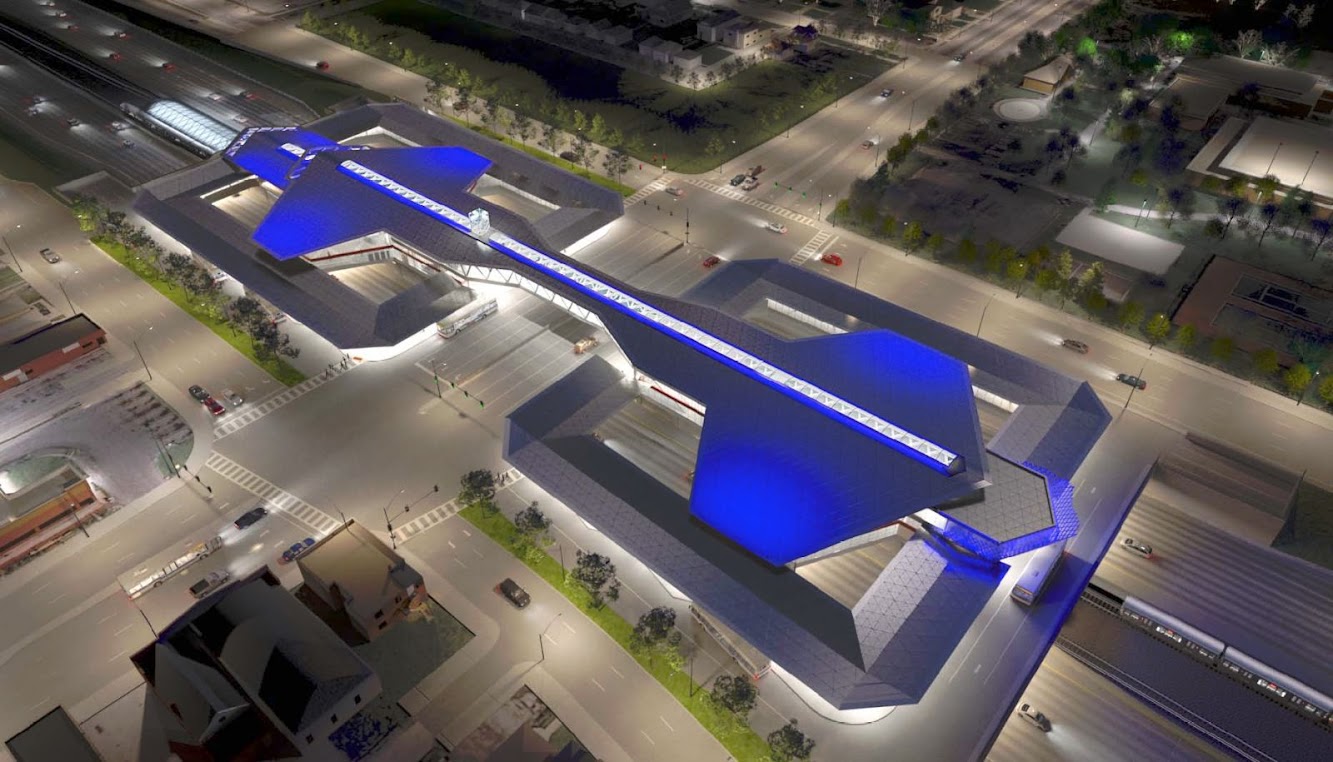 Chicago, Illinois, Stati Uniti: Renovations of the 95TH/Dan Ryan Terminal Station