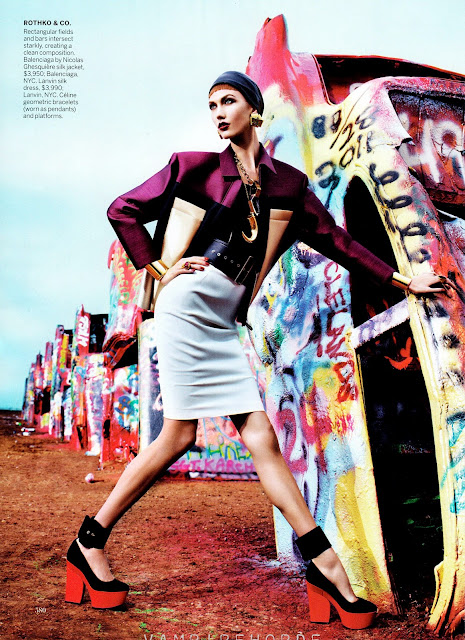 Karlie Kloss - US Vogue - march 2012