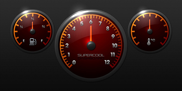 race car dashboard graphics