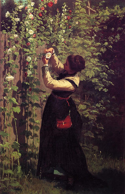 Eastman Johnson - Catching the Bee