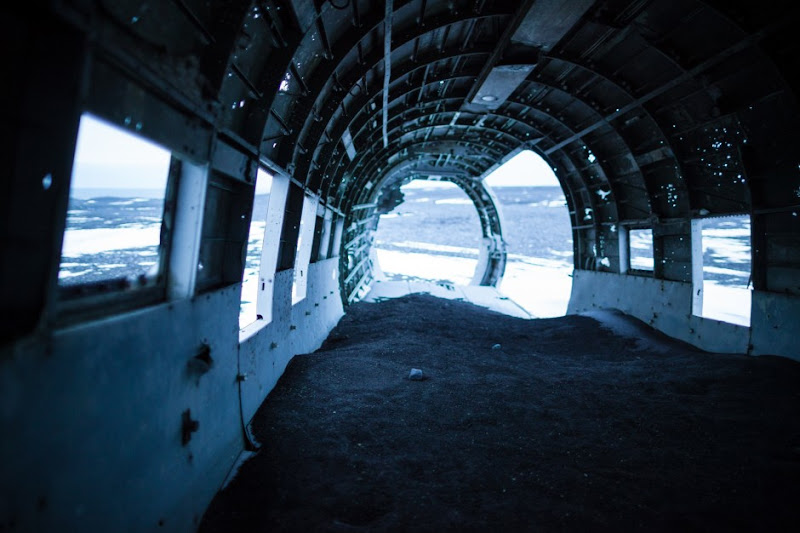 Inside Iceland’s Downed DC-3 by Cole Rise