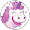 smiling unicorn