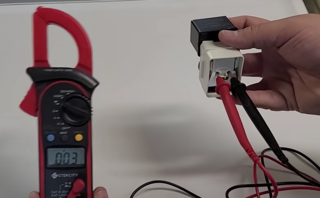 multimeter to check compressor relay