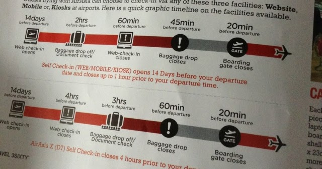 airasia domestic flight baggage check in time