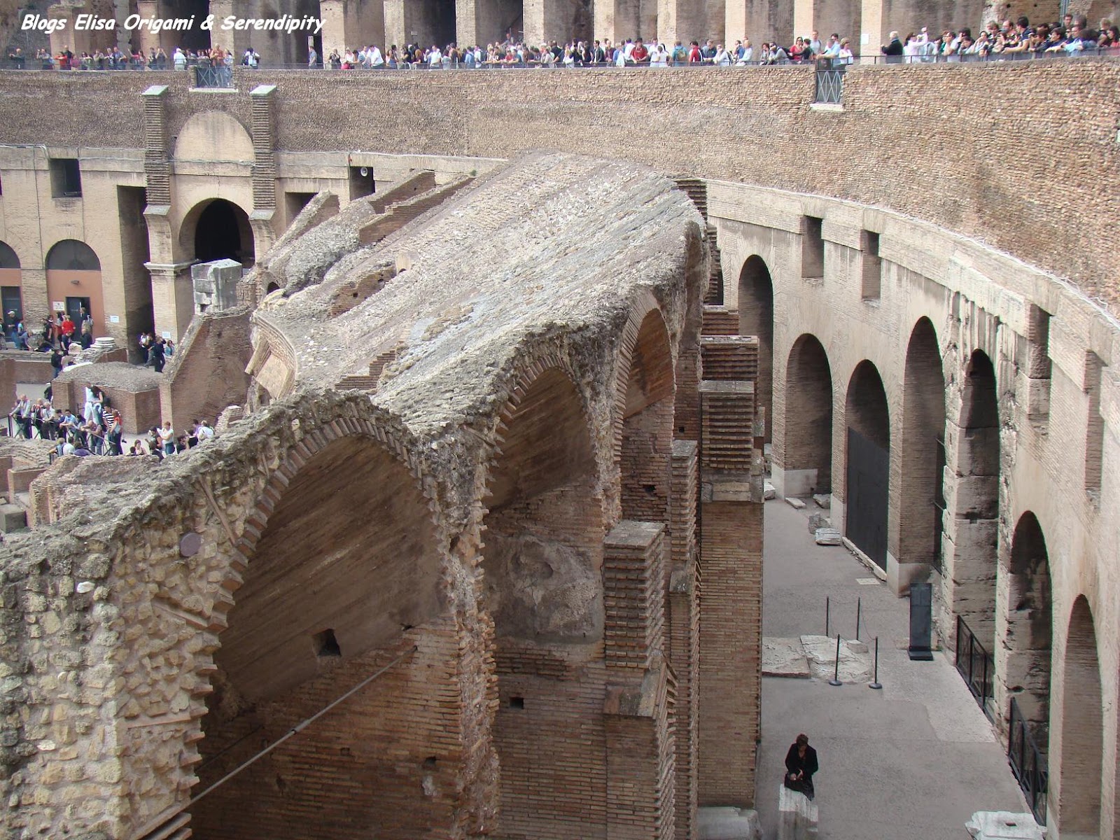 Visita al interior del Coliseo, Roma, Elisa N, Blog de Viajes, Lifestyle, Travel