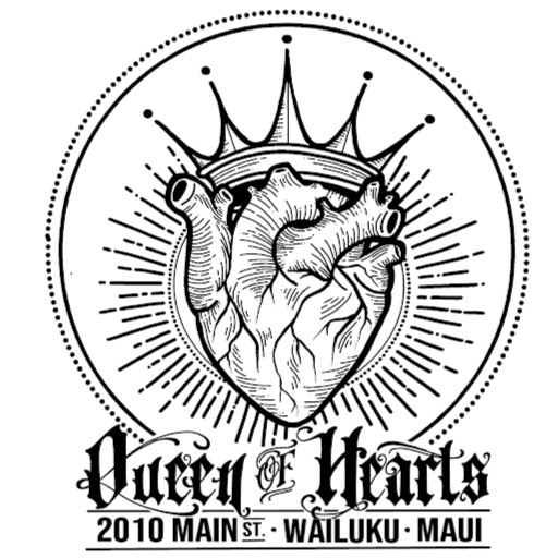Queen of Hearts Maui • Tattoo & Piercing logo