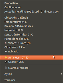 La rosa de los vientos, migrando a Quantal o My-Weather-Indicator 0.5.2.2