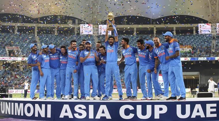 India are the defending Asia Cup champions having won the 50-over edition in 2018