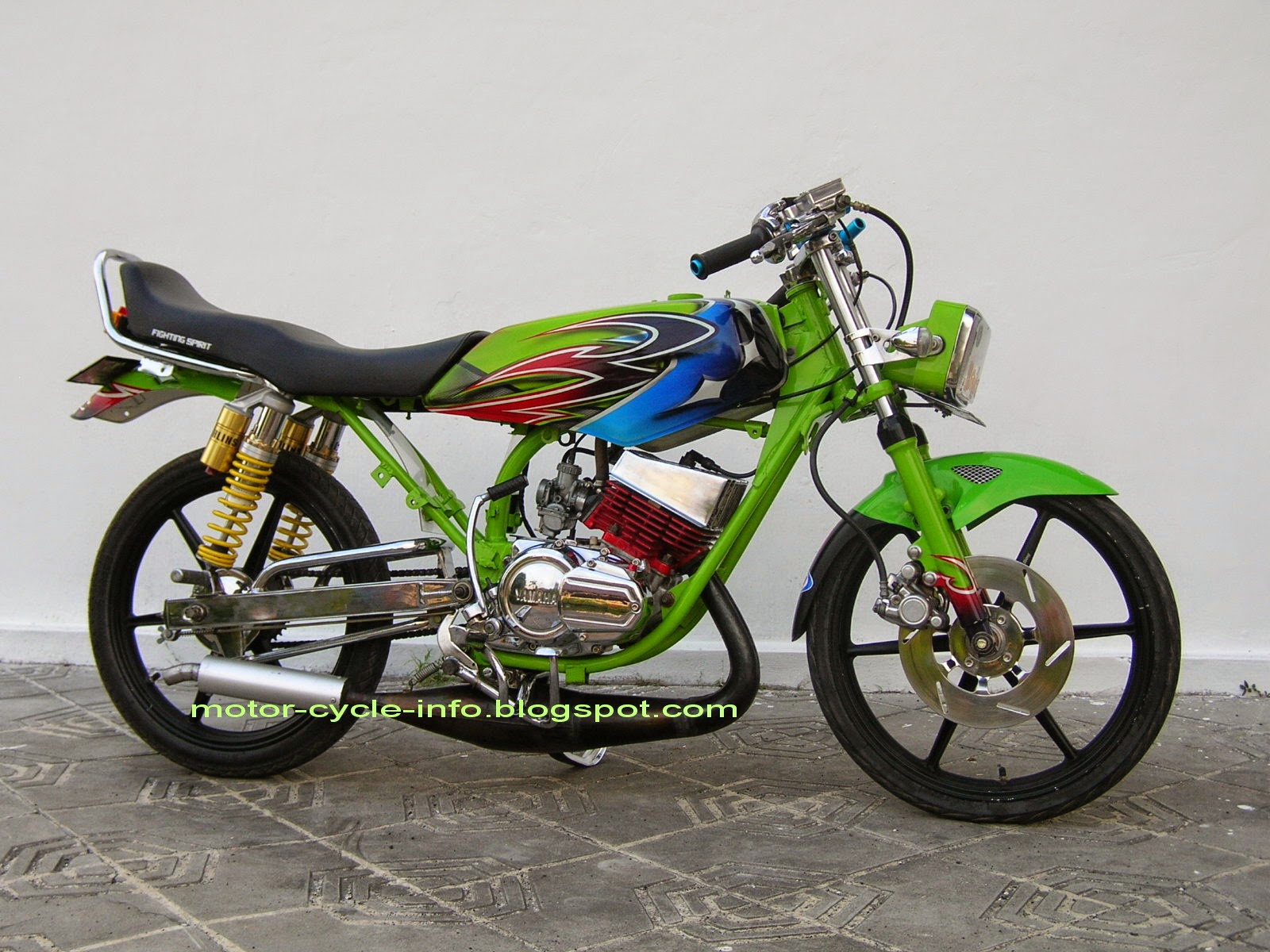 Foto Modifikasi Motor Kawasaki Blitz R