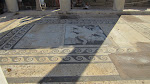 In one of the ancient shops - this mosaic is a replica In one of the ancient shops - this mosaic is a replica