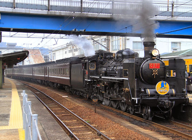 Tàu hỏa Yamaguchi Type C57 Steam Locomotive
