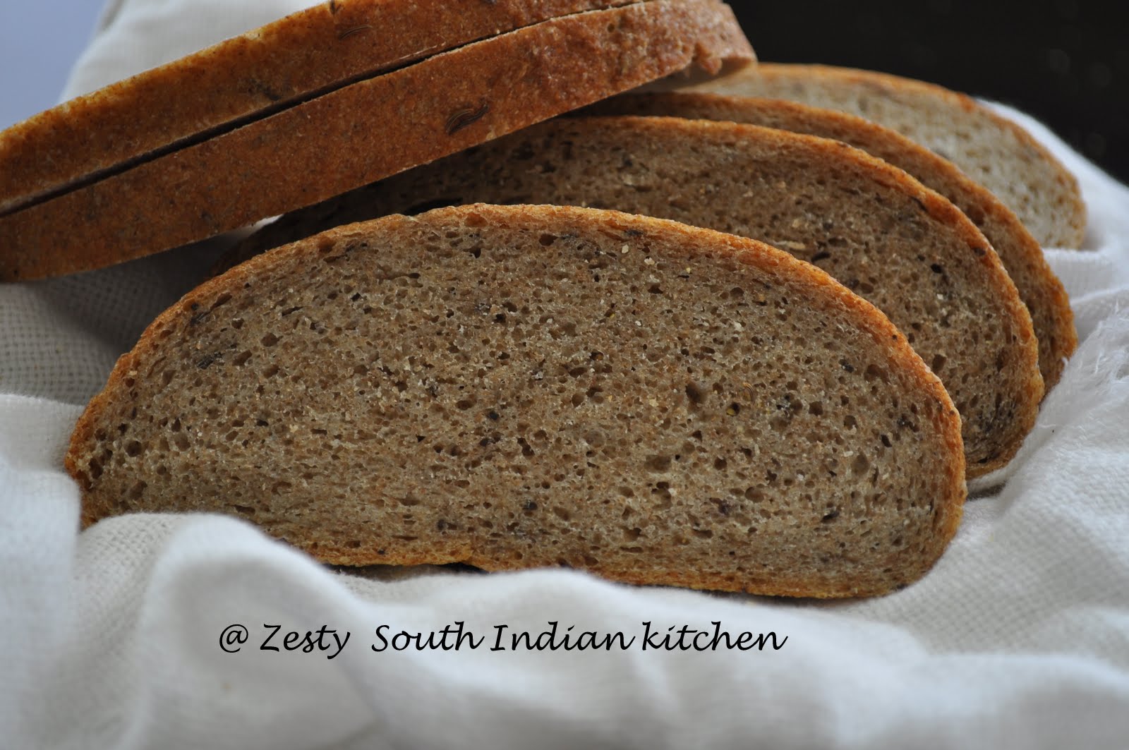French Rye Bread with Caraway Seeds  Zesty South Indian Kitchen