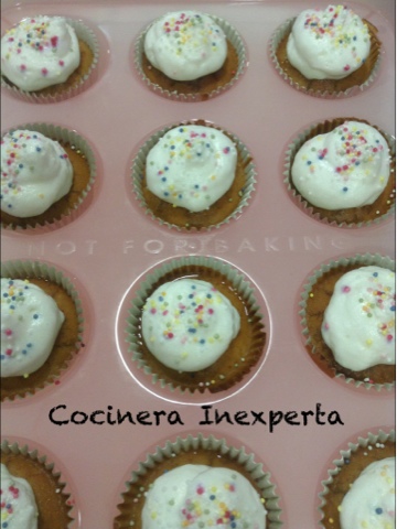 Cocinera inexperta: Cupcakes de limón sin azúcar (aptos para diabéticos)